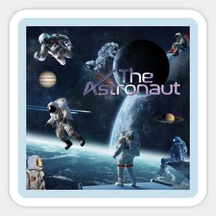 The Astronauts Sticker